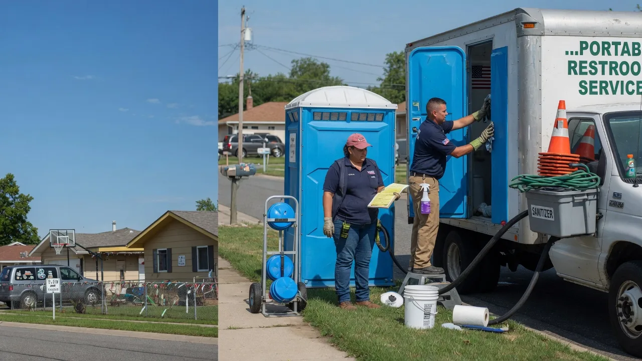 Portable Toilet Rental in Wisner, LA near me
